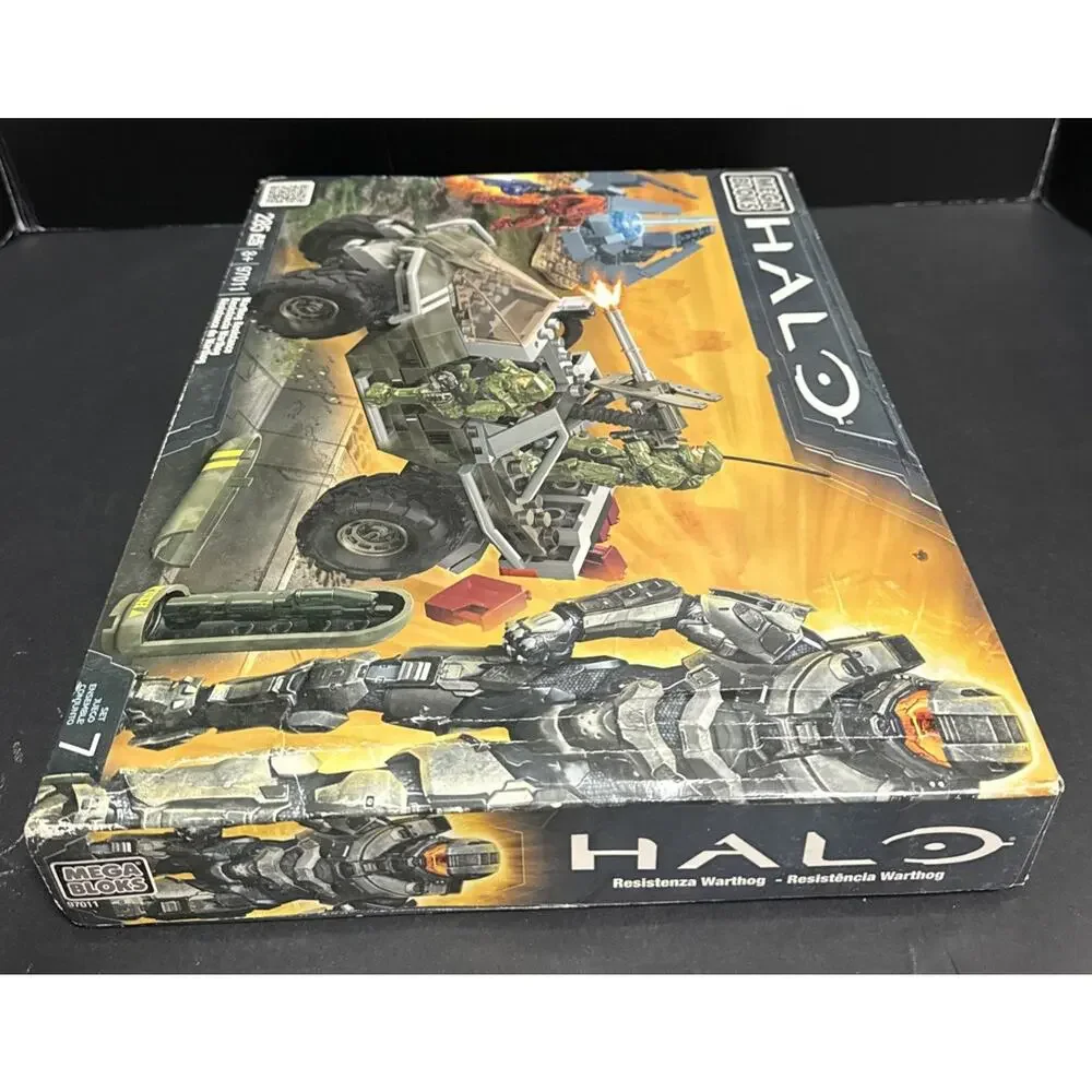 Halo Mega Bloks Warthog Resistance 97011 Sealed 285 Pcs Set 7 Xbox360